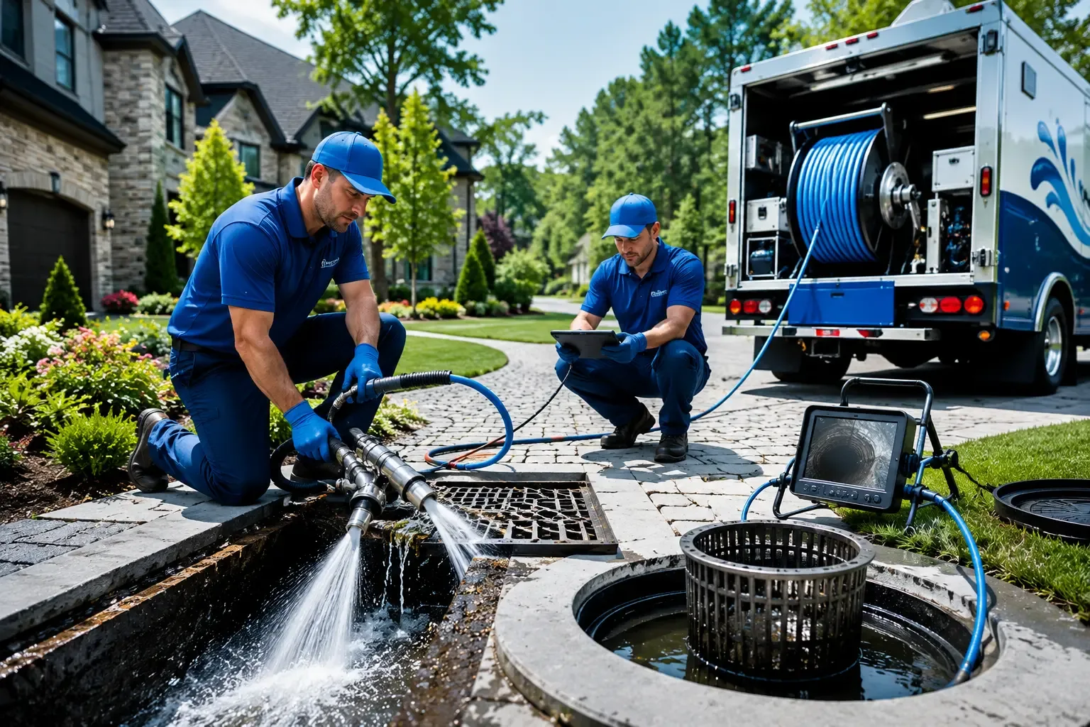 Local outdoor drain cleaning professionals in North Judson, IN